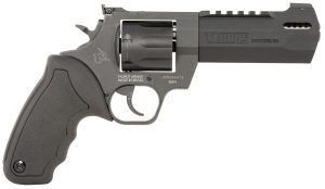 Taurus 2357051RH Raging Hunter  357 Mag 7rd 5.12" Matte Black Oxide Steel Black Rubber with Integrated Red Cushion Insert Grip