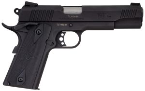Taurus 11911019MM 1911  9mm Luger 9+1 5" Barrel, Matte Black Finish Beavertail Frame, Serrated Matte Black Steel Slide & Checkered Polymer Grip Includes Magazine