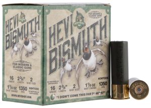 HEVI-Shot HS16702 HEVI-Bismuth  16Gauge 2.75" 1 1/8oz Bismuth 2Shot 25 Per Box/10 Case