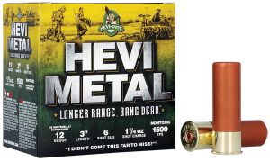 HEVI-Metal HS38006 HEVI-Metal Longer Range 12Gauge 3" 1 1/4oz 6Shot 25 Per Box/10 Case