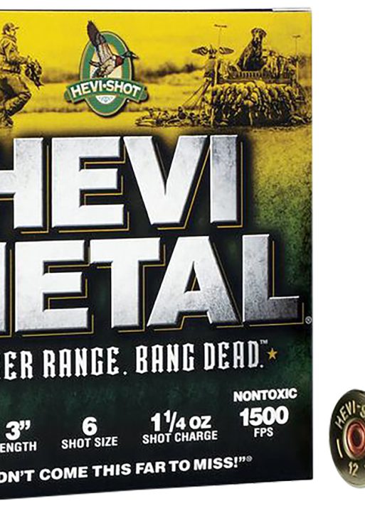 HEVI-Metal HS38006 HEVI-Metal Longer Range 12Gauge 3" 1 1/4oz 6Shot 25 Per Box/10 Case