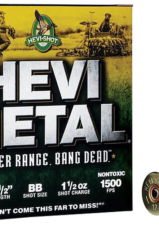 HEVI-Metal HS38588 HEVI-Metal Longer Range 12Gauge 3.50" 1 1/2oz BBShot 25 Per Box/10 Case