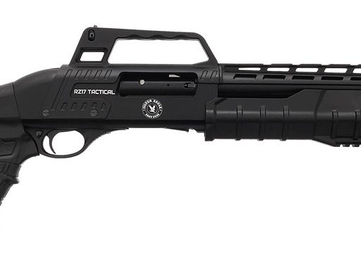 Silver Eagle Arms RZ17TAC RZ17 Tactical 12 Gauge 3" 4+1 18.50" Chrome-Lined Barrel, Black Steel Receiver, Black Fixed Adjustable Length & Comb Stock, Pistol Grip
