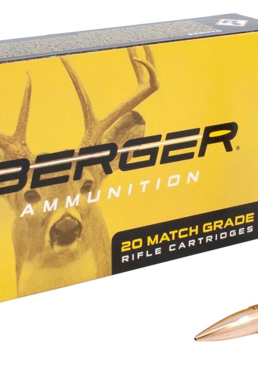 Berger Bullets 60040 Classic Hunter  308Win 168gr Hybrid Boat Tail 20 Per Box/10 Case