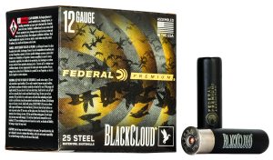 Federal PWBX1344 Black Cloud FS 12Gauge 3.50" 1 1/2oz 4Shot 25 Per Box/10 Case