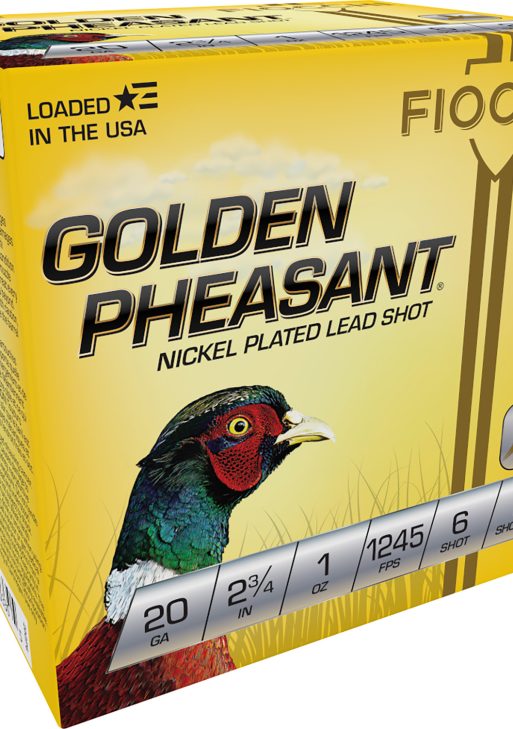Fiocchi 20GP6 Golden Pheasant Extrema 20Gauge 2.75" 1oz 6Shot 25 Per Box/10 Case
