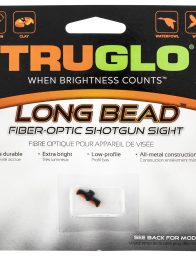 Truglo TG947ARM Long Bead  Metal Universal Shotgun Fiber Optic Red 6-40