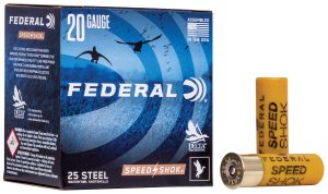 Federal WF2086 Speed-Shok  20Gauge 2.75" 3/4oz 6Shot 25 Per Box/10 Case