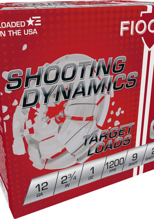 Fiocchi 12SD1H9 Shooting Dynamics Target 12Gauge 2.75" 1oz 9Shot 25 Per Box/10 Case