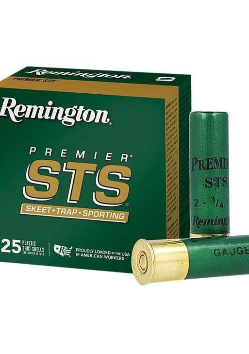 Remington Ammunition 20155 Premier STS  12 Gauge 2.75" 1 oz 8 Shot 25 Per Box/ 10 Cs