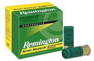 Remington Ammunition 26676 Nitro Magnum  12Gauge 2.75" 1 1/2oz 2Shot 25 Per Box/10 Case