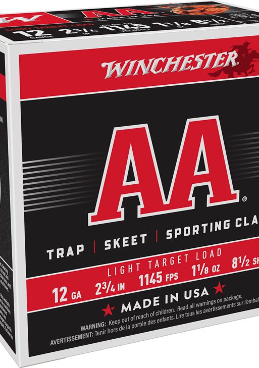 Winchester Ammo AA1285 AA Light Target 12Gauge 2.75" 1 1/8oz 8.5Shot 25 Per Box/10 Case