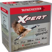 Winchester Ammo WEX12BB Super X Xpert High Velocity 12Gauge 2.75" 1 1/16oz BBShot 25 Per Box/10 Case