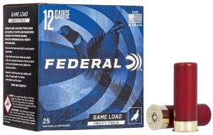 Federal H1255 Game-Shok Heavy Field 12Gauge 2.75" 1 1/4oz 5Shot 25 Per Box/10 Case