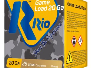 Rio Ammunition RC2075 Game Load  20Gauge 2.75" 1oz 7.5Shot 25 Per Box/10 Case