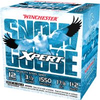 Winchester Ammo WXS12L12 Xpert Snow Goose High Velocity 12Gauge 3.50" 1 3/8oz 1/2Shot 25 Per Box/10 Case