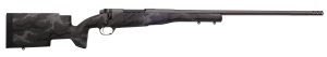 Weatherby MAP01N65RWR6B Mark V Accumark Pro 6.5 Wthby RPM 4+1 24" Barrel, Tungsten Gray Cerakote Finish, Black with Gray Sponge Pattern Accents Carbon Fiber Stock