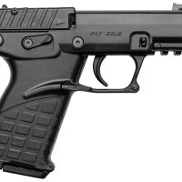 Kel-Tec P17BBLK P17  Compact Frame 22 LR 16+1 3.80" Black Steel Threaded Barrel, Black Serrated Slide, Black Polymer Frame w/Picatinny Rail, Textured Grip, Ambidextrous