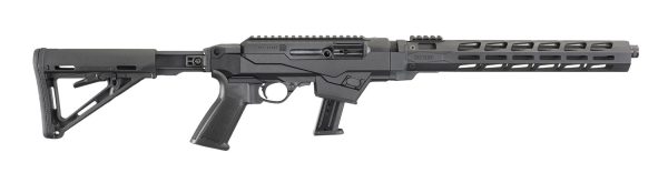 Ruger 19122 PC Carbine  9mm Luger 17+1 16.12" Threaded/Fluted Barrel, Type III Hard Coat Anodized Aluminum Alloy Receiver, Adjustable Magpul MOE Stock, M-LOK Accessory Slots, Optics Ready