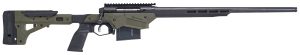 Savage Arms 57551 Axis II Precision 308 Win 10+1 22", Matte Black Barrel/Rec, OD Green Adjustable MDT Aluminum Chassis, Polymer Grip