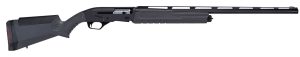 Savage Arms 57602 Renegauge Field Full Size 12 Gauge Semi-Auto 3" 4+1 28" Black Melonite Fluted Vent Rib Barrel, Matte Black Aluminum Receiver, Adjustable Matte Gray Synthetic Stock, Right Hand