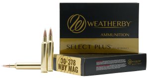 Weatherby H303220ELDX Select Plus  30-378WthbyMag 220gr Hornady ELD X 20 Per Box/10 Case