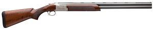 Browning 018165913 Citori 725 Field 410 Gauge Break Open 3" 2rd 28" Polished Blued Over/Under Vent Rib Barrel, Silver Nitride Engraved Steel Receiver, Fixed Grade II/III Gloss Black Walnut Wood Stock