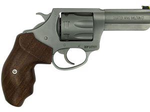 Charter Arms 73230 Professional IV Large 32 H&R Mag, 7 Shot 3" Matte Stainless Steel Barrel & Cylinder, Anodized Aluminum Frame w/Finger Grooved Wood Grip