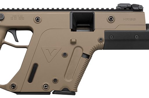 Kriss USA KV22CFD00 Vector 22 Gen II CRB Full Size 22 LR 10+1 16" Black Chrome Moly Barrel Flat Dark Earth Cerakote Aluminum Receiver Flat Dark Earth 6 Position Stock Right Hand