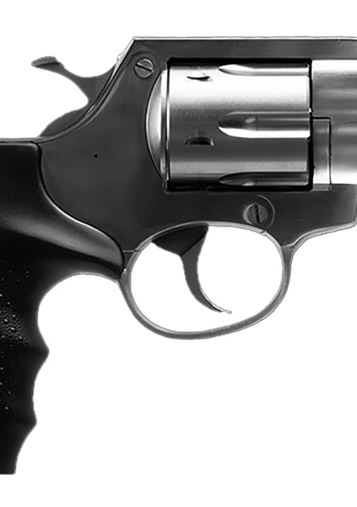 Rock Island 3520S AL3.1  Medium Frame 357 Mag 6 Shot, 2" Stainless Full Shroud Barrel, Cylinder & Frame, Black Finger Grooved Rubber Grip, Transfer Bar Safety, Exposed Hammer