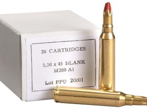 PPU PPB556A1 Blank Ammo  5.56x45mmNATO 20 Per Box/100 Case