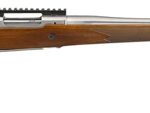 Ruger 57125 Hawkeye Hunter Full Size 204 Ruger 5+1 24" Satin Stainless Steel Threaded Barrel, Picatinny Rail Steel Receiver, Fixed American Walnut w/Pistol Grip Stock