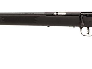 Savage Arms 28901 Mark I FVT Full Size 22 Long/22 Short/22 LR 1rd 21" Black Satin Heavy Barrel, Satin Black Carbon Steel Receiver, Black Fixed Synthetic Stock, Left Hand