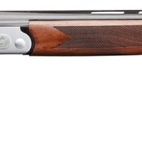 Charles Daly 930217 202  Full Size 20 Gauge Break Open 3" 2rd 26" Blued Vent Rib Barrel, Silver Engraved Steel Receiver, Fixed Walnut Wood Stock