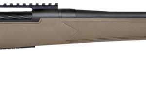 Mossberg 28090 Patriot Predator Full Size 6.5 PRC 4+1 24" Matte Blued Fluted Threaded Barrel, Matte Blued Stainless Steel Receiver w/Picatinny Rail, Flat Dark Earth Fixed Synthetic Stock, Right Hand