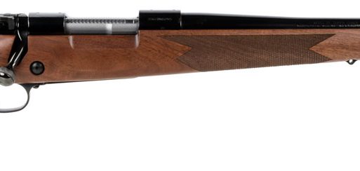 Winchester Repeating Arms 535203289 Model 70 Super Grade 6.5 Creedmoor Caliber with 4+1 Capacity, 22" Barrel, High Polished Blued Metal Finish & Satin Fancy Walnut Stock Right Hand (Full Size)