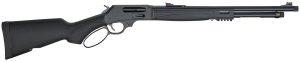 Henry H010X X Model  Full Size 45-70 Gov 4+1 19.80" Blued Steel Barrel, Blued Steel Receiver, Black Synthetic Stock Ambidextrous