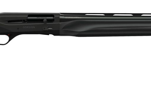 Retay USA GORBLK26 Gordion Waterfowl Inertia Plus 12 Gauge with 26" Deep Bore Drilled Barrel, 3" Chamber, 4+1 Capacity, Matte Black Anodized Metal Finish & Black Synthetic Stock Right Hand (Full Size)