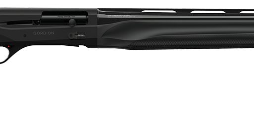 Retay USA GORBLK28 Gordion Waterfowl Inertia Plus 12 Gauge with 28" Deep Bore Drilled Barrel, 3" Chamber, 4+1 Capacity, Matte Black Anodized Metal Finish & Black Synthetic Stock Right Hand (Full Size)