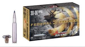 Federal P3006TA1 Premium Terminal Ascent 30-06Springfield 175gr 20 Per Box/10 Case