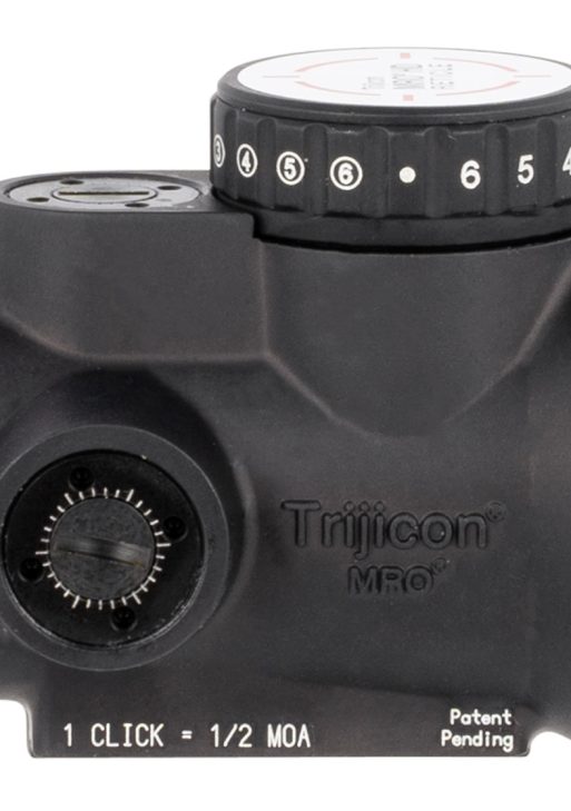Trijicon 2200050 MRO HD Matte Black 1 x 25 mm 2 MOA Red Dot/68 MOA Circle Multi Reticle Mount Not Included