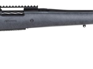Mossberg 28104 Patriot Long Range Hunter 6.5 PRC Caliber with 4+1 Capacity, 24" Threaded/Fluted Barrel, Matte Blued Metal Finish & Sniper Gray Fixed Monte Carlo Stock Right Hand (Full Size)
