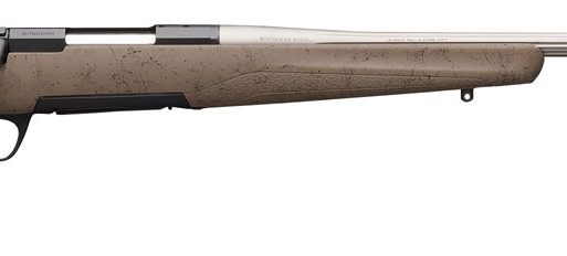 Browning 035513297 X-Bolt Western Hunter 300 PRC 3+1 26" MB Matte Blued Spider Webbed Flat Dark Earth Cerakote Hard Core Fiber-Fusion with Adjustable Comb Stock Right Hand (Full Size)