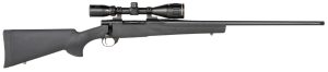 Howa HGP27MMB M1500 Gamepro Gen2 7mm Rem Mag 3+1 24" Threaded Barrel, Blued Metal Finish, Black Fixed Hogue Pillar-Bedded Overmolded Stock, Includes GamePro 4-12x40mm Scope
