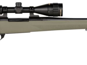 Howa HGP27MMG M1500 Gamepro Gen2 7mm Rem Mag 3+1 24" Threaded Barrel, Blued Metal Finish, Green Fixed Hogue Pillar-Bedded Overmolded Stock, Includes GamePro 4-12x40mm Scope