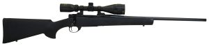 Howa HGP265PRCB M1500 Gamepro Gen2 6.5 PRC 3+1 24" Threaded Barrel, Blued Metal Finish, Black Fixed Hogue Pillar-Bedded Overmolded Stock, Includes GamePro 4-12x40mm Scope