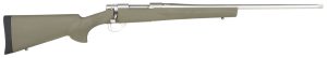 Howa HGR73113 M1500 Hogue Full Size 308 Win 5+1 22" Stainless Steel Threaded Barrel, Drilled & Tapped Stainless Steel Receiver, Hogue OverMolded OD Green Synthetic Stock, Right Hand