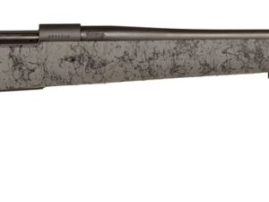 Howa HHS45531 M1500 HS Precision 6.5 PRC 3+1 24" Threaded Barrel, Black Steel Receiver, Gray w/Black Webbing HS Precision Synthetic Stock