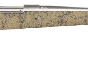 Howa HHS63113 M1500 HS Precision 308 Win 5+1 22", Stainless Steel Metal Finish & Green Black Webbed Fixed HS Precision Stock