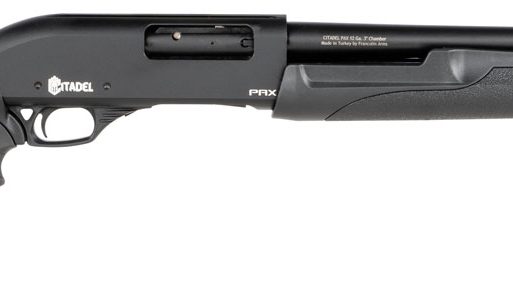 Citadel FRPAX1220 CDP Force Tactical Pump 12 Gauge 3+1 3" 20" Barrel, Matte Black Metal Finish, Synthetic Pistol Grip Stock w/Ventilated Recoil Pad